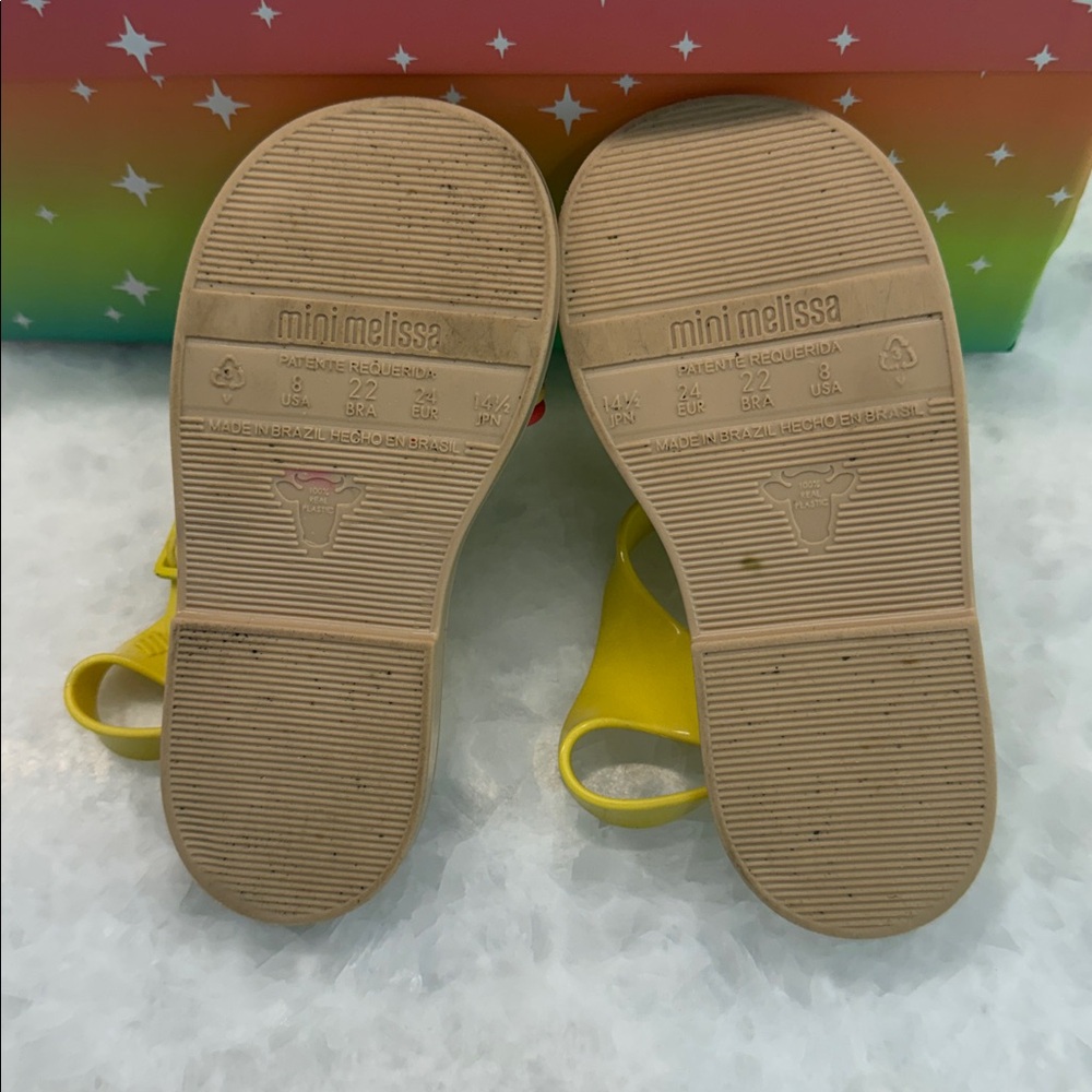 Mini Melissa Rainbow and Sun Sandals 🌈☀️ - Picture 6 of 7
